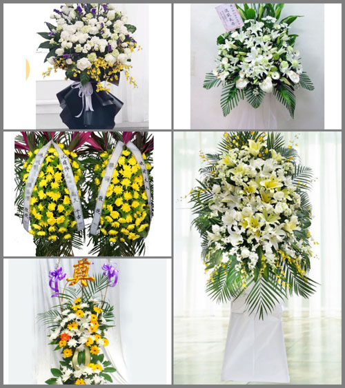 福建厦门翔安区新店镇后村社区白事花篮预定